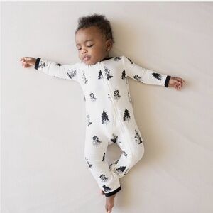 Kyte Baby - Black and White Trees Bamboo Sleeper